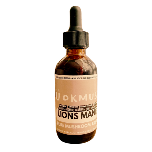 U Ok Mush? Lions Mane Mushroom Supplement 60/servings