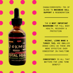 [22/102MINERALS] 5 Mushroom Supplement Concentrate- Health