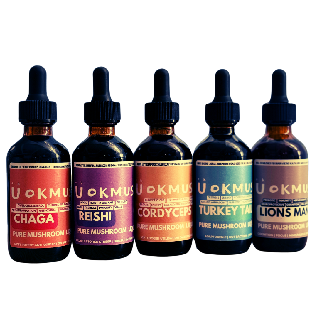 U Ok Mush? Saver Bundle | Choose Any 5 Mushroom Tinctures